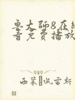 鲁大师8在线观看免费播放电视剧