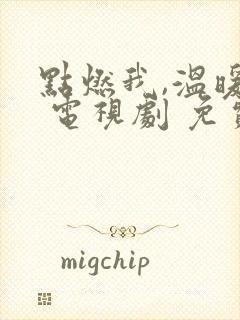 点燃我,温暖你 电视剧 免费观看