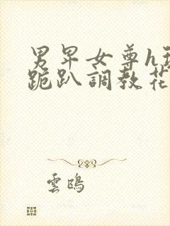 男卑女尊h玩弄跪趴调教花