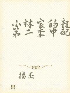 小林家的龙女仆第二季中配封面