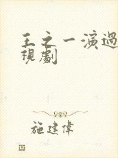 王之一演过的电视剧