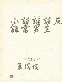 小说谁说反派不能当男主