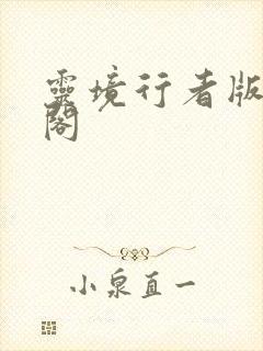 灵境行者版笔趣阁