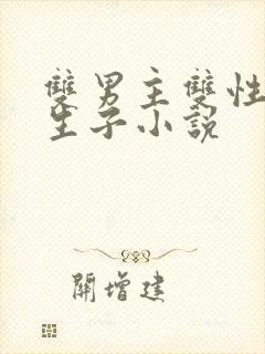 双男主双性美人生子小说封面