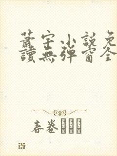 萧宇小说免费阅读无弹窗全文封面