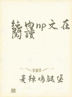 纯肉np文在线阅读