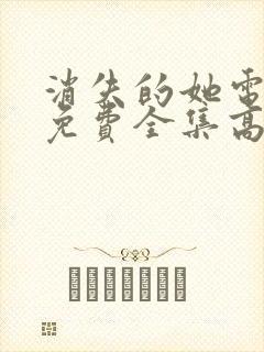 消失的她电视剧免费全集高清