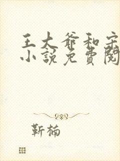 王大爷和宋小蝶小说免费阅读封面