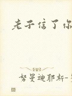 老子信了你的邪
