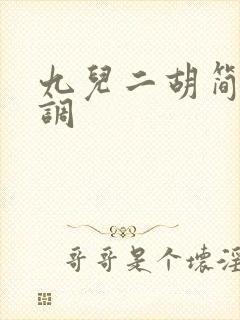 九儿二胡简谱d调