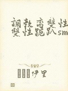 调教脔双性美人双性跪趴sm封面
