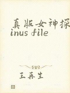 真版女神探侦vinus file封面