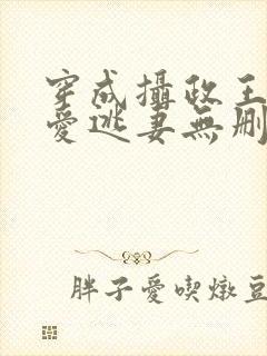 穿成摄政王的侍爱逃妻无删减封面