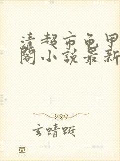 清超市龟甲笔趣阁小说最新章节更新