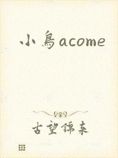 小鸟acome