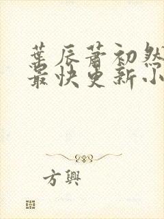 叶辰萧初然最新最快更新小说封面