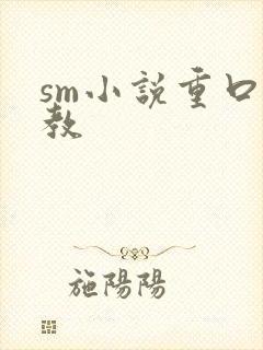 sm小说重口调教