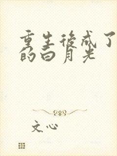 重生后成了皇帝的白月光