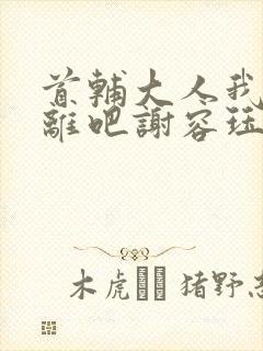 首辅大人我们和离吧谢容珏