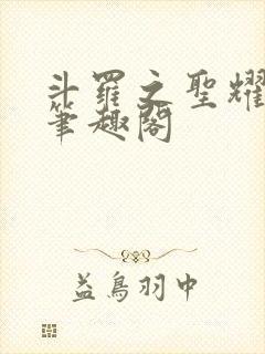 斗罗之圣耀本体笔趣阁