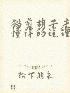 猫剪胡子老鼠笑懂得的道理封面