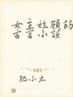 女主姓顾的穿越古言小说