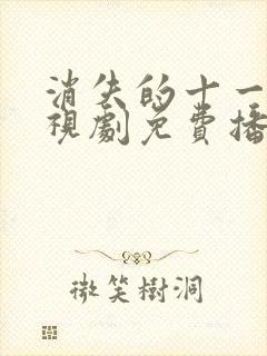 消失的十一层电视剧免费播放完整版封面