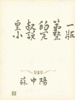 皇叔的第一宠妃小说完整版大结局