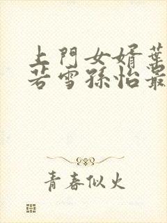 上门女婿叶辰夏若雪孙怡最新章节