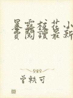 暴露校花小说免费阅读最新章节更新时间封面