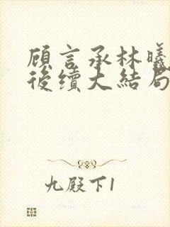 顾言承林曦苏颜后续大结局封面