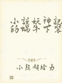 小说妖神记发飙的蜗牛下装电子书