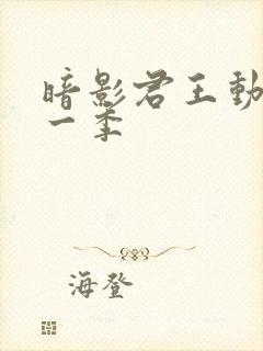 暗影君王动漫第一季