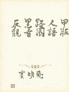 反黑路人甲在线观看国语版