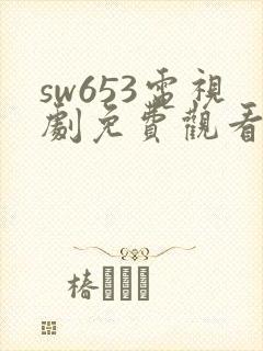 sw653电视剧免费观看高清封面