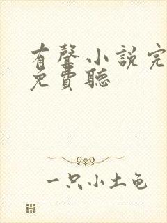 有声小说完整版免费听