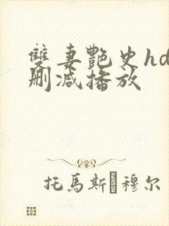 双妻艳史hd无删减播放