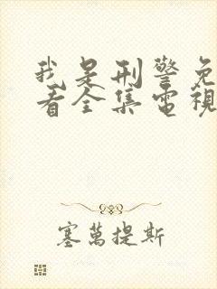 我是刑警免费观看全集电视剧封面