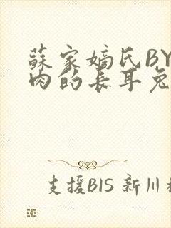 苏家嫡氏BY吃肉的长耳兔