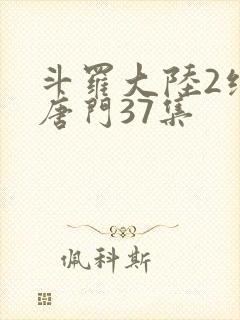 斗罗大陆2绝世唐门37集
