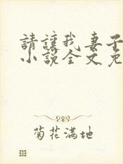 请让我妻子堕落小说全文免费阅读封面