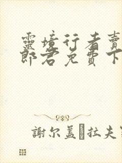 灵境行者卖报小郎君免费下载