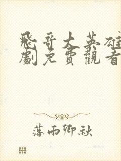 飞哥大英雄电视剧免费观看完整版封面