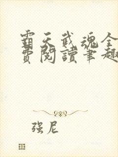 霸天武魂全文免费阅读笔趣阁封面