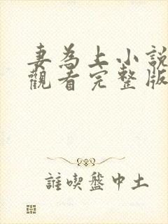 妻为上小说免费观看完整版笔趣阁