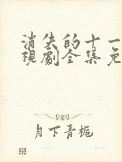 消失的十一层电视剧全集免费