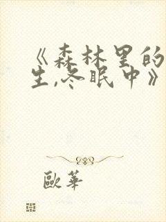 《森林里的熊先生,冬眠中》漫画完整