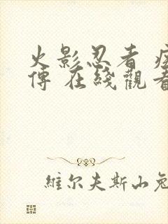 火影忍者 疾风传 在线观看