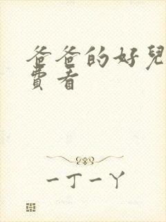 爸爸的好儿子免费看