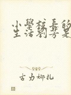 小学校长的幸福生活刘芳是谁